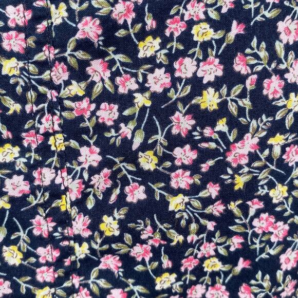 Anthropologie Maeve Y2K Alyssum Ditsy Floral Bustled Laganlook Dress SZ 12 - Picture 4 of 12